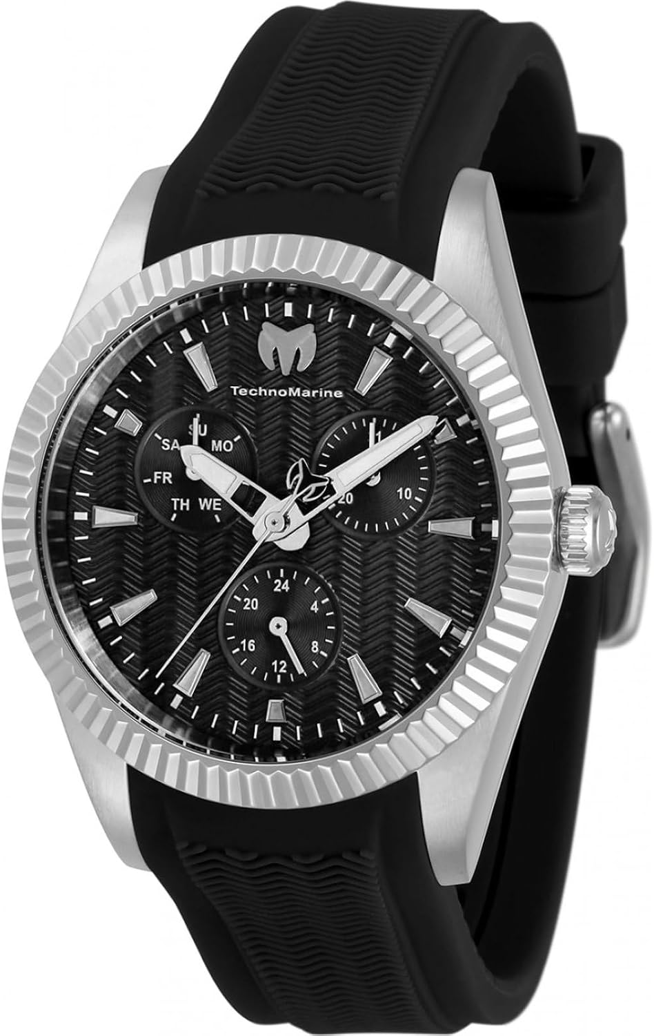 TechnoMarine Mens TM-719029 Sea Dream Quartz Black Watch