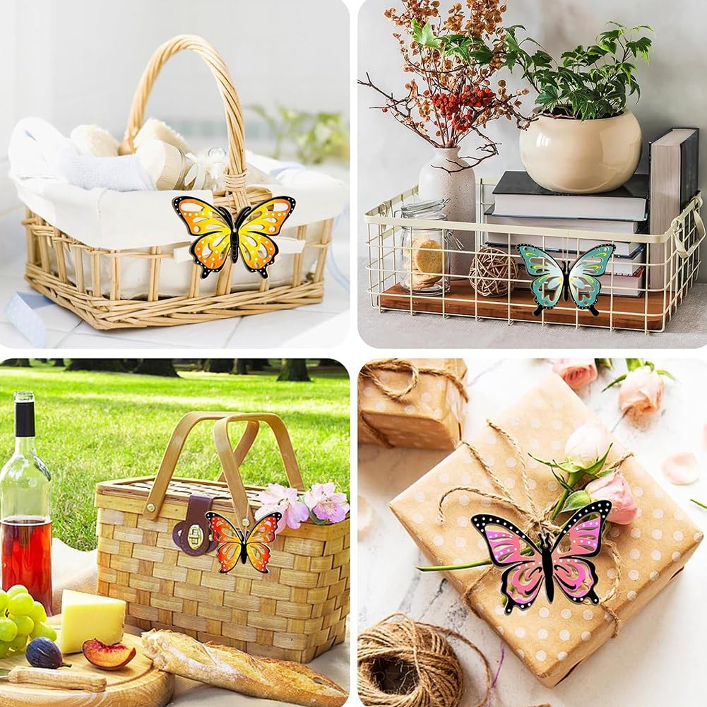 Artisanat Papillon Enfant 40 Pcs Kit Bricolage Papillons 3D En Bois - Peinture DIY Décoration Suspendue Enfants Artisanat Papillon Enfant 40 Pcs Kit Bricolage Papillons 3D En Bois - Peinture DIY Décoration Suspendue Enfants