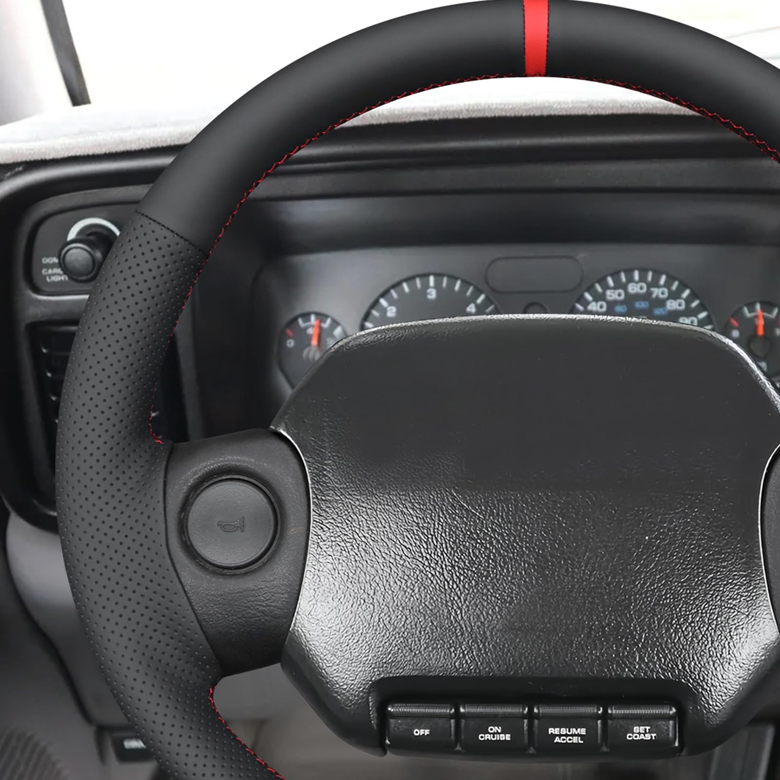 Amazon | MEWANT 手縫いハンドルカバーラップ Dodge RAM 1500 2500