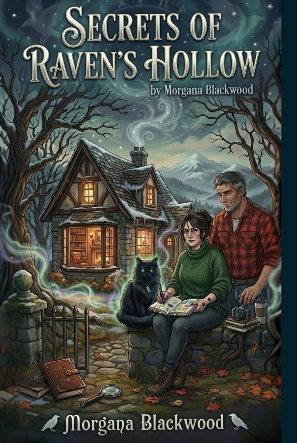 Secrets of Raven's Hollow: A Cozy Paranormal Mystery with Witches, Shifters, and a Neurodivergent Heroine