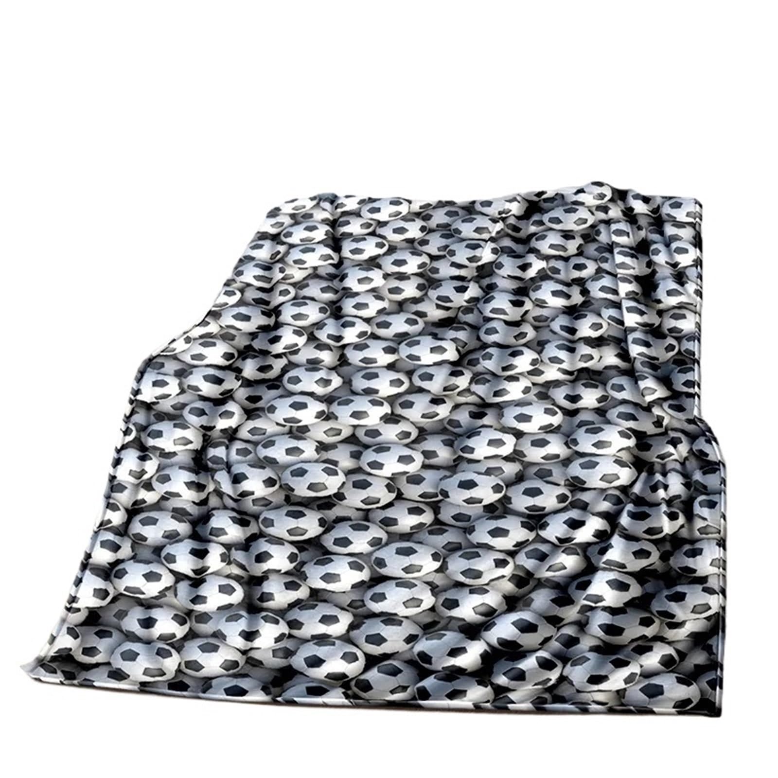 WSQHAO Football Field Soccer Sport Soft Blanket, Throw For Home Bedroom Bed Sofa Travel for Bed Couch(Color5)