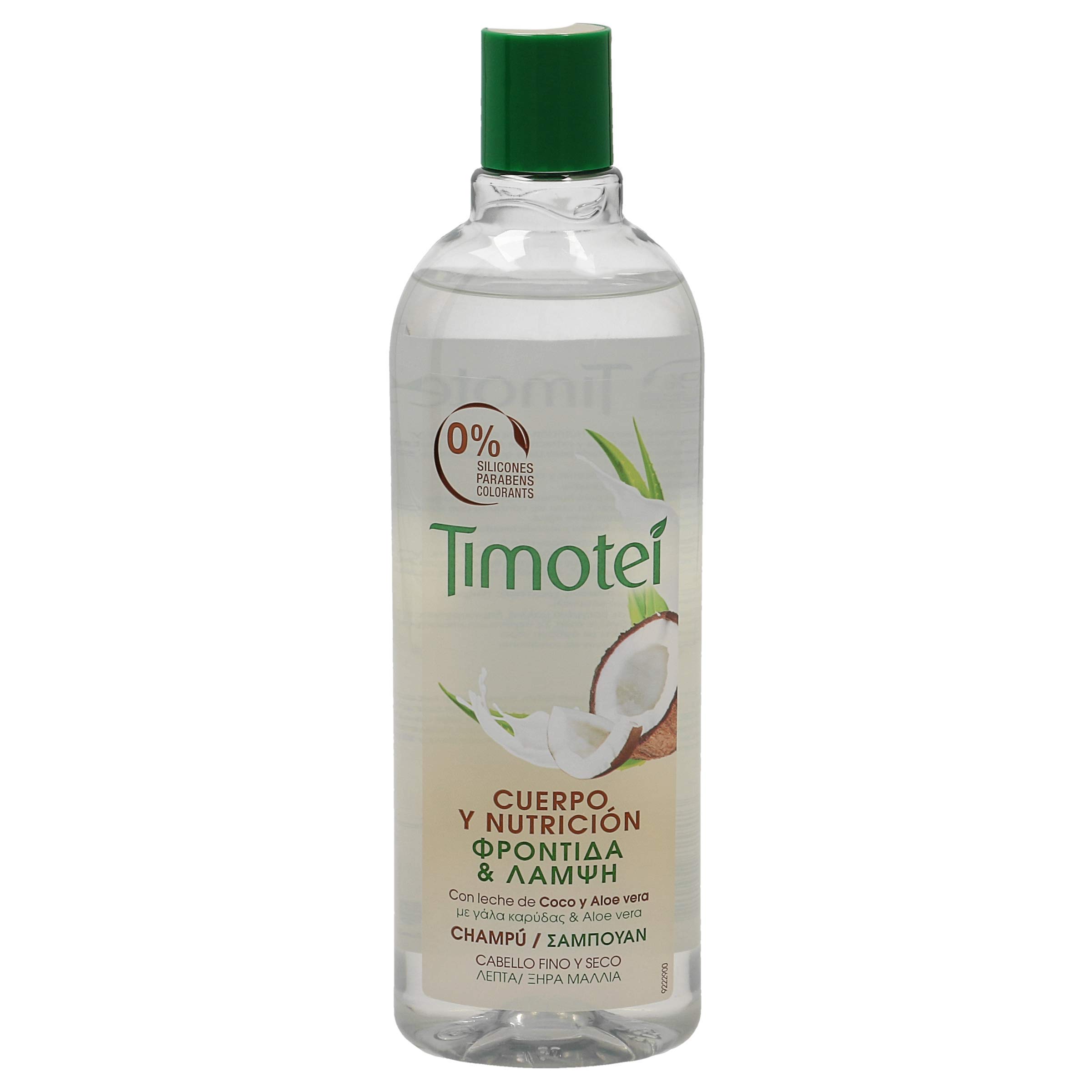 Timotei Champú Hidratant Coco 400Ml C/12