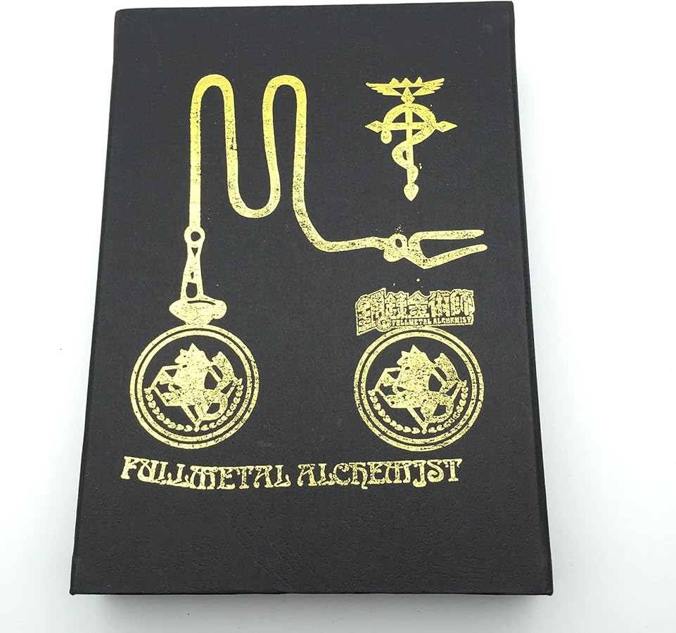 Amazon | 鋼の錬金術師 懐中時計 ネックレス 指輪 3点セット