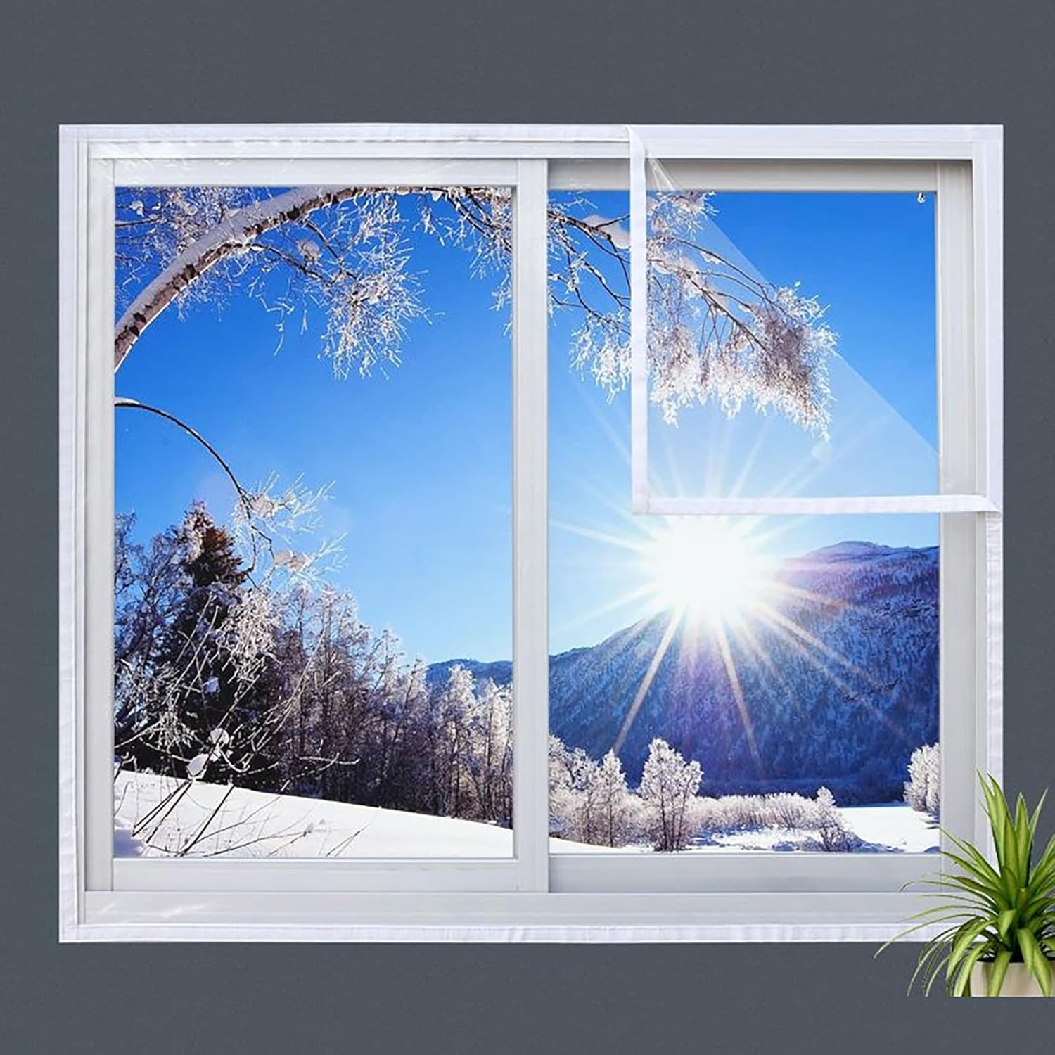 yeSQMI Window Insulation Kit Heavy Duty Window