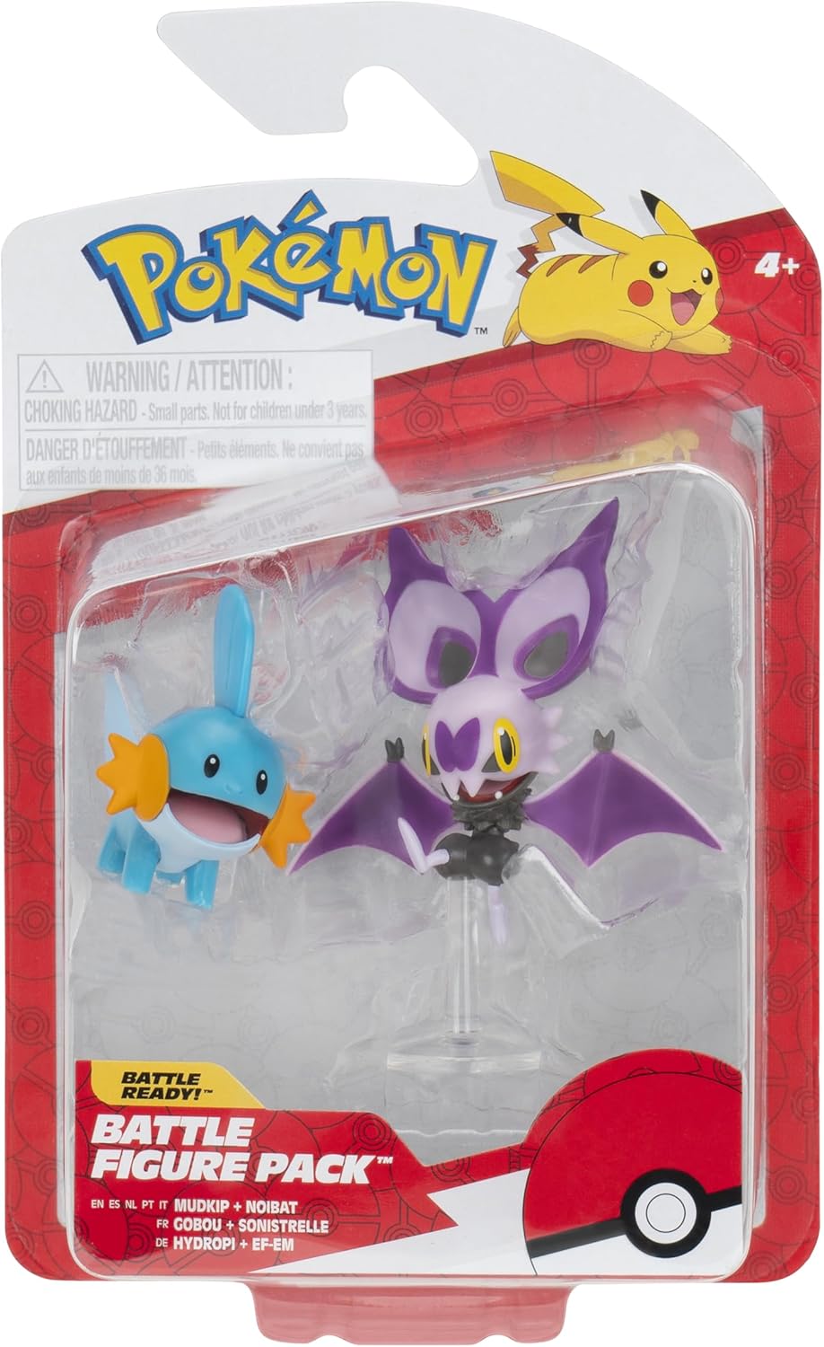 Pokémon Battle Figure Wave 95007-20 Variuos Characters to Collect Official Figure for 4 Year Old Boys