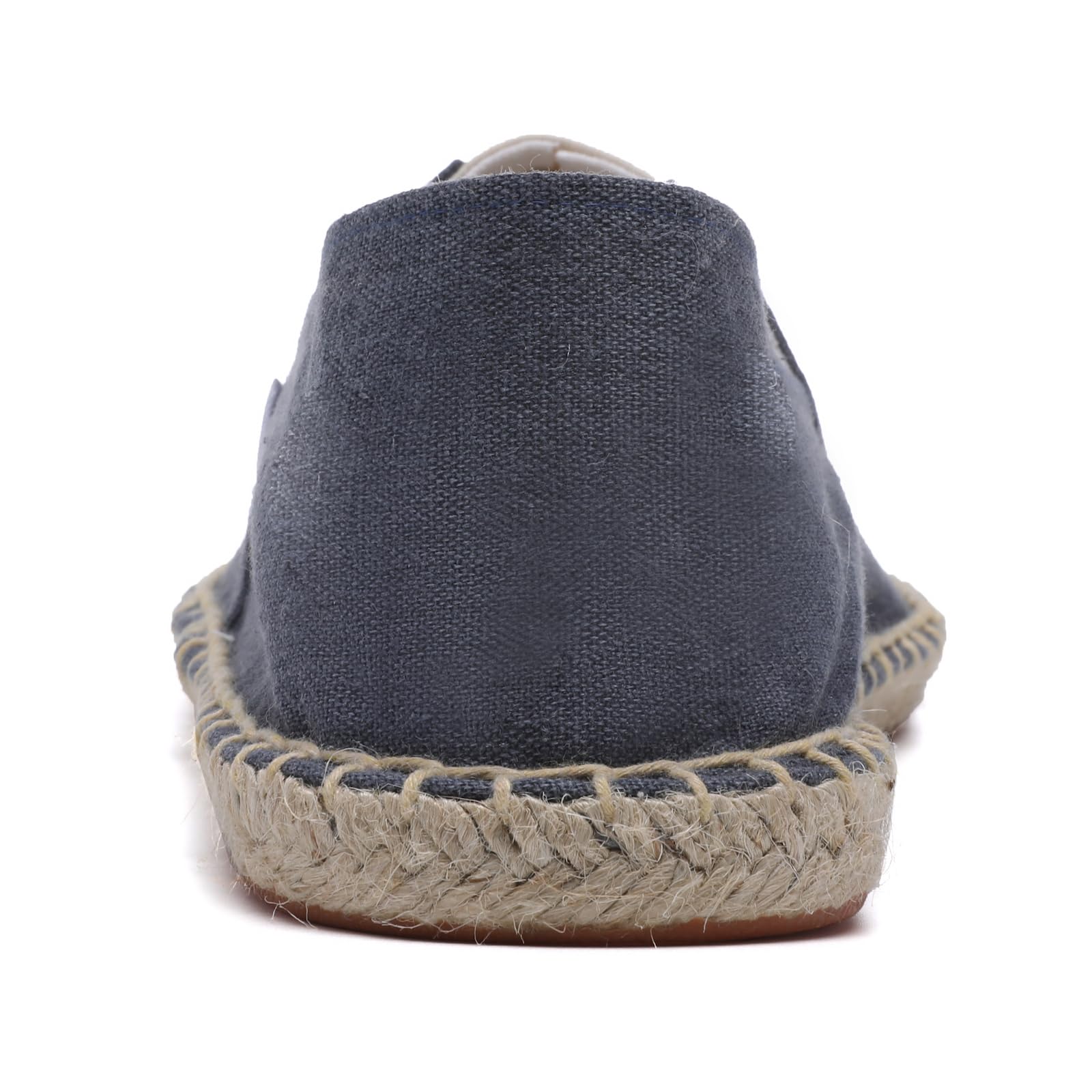 Altxic Herren Komfort Canvas Slip auf Espadrilles Flache Denimblau 43 EU