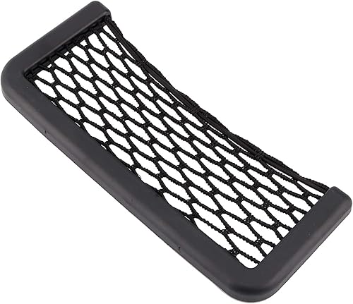 Miniatura 2 de 1 soporte de bolsillo de red para automóvil, 20 × 3.3 in de nailon elástico para maletero, bolsa de almacenamiento de red para teléfono, cigarrillos