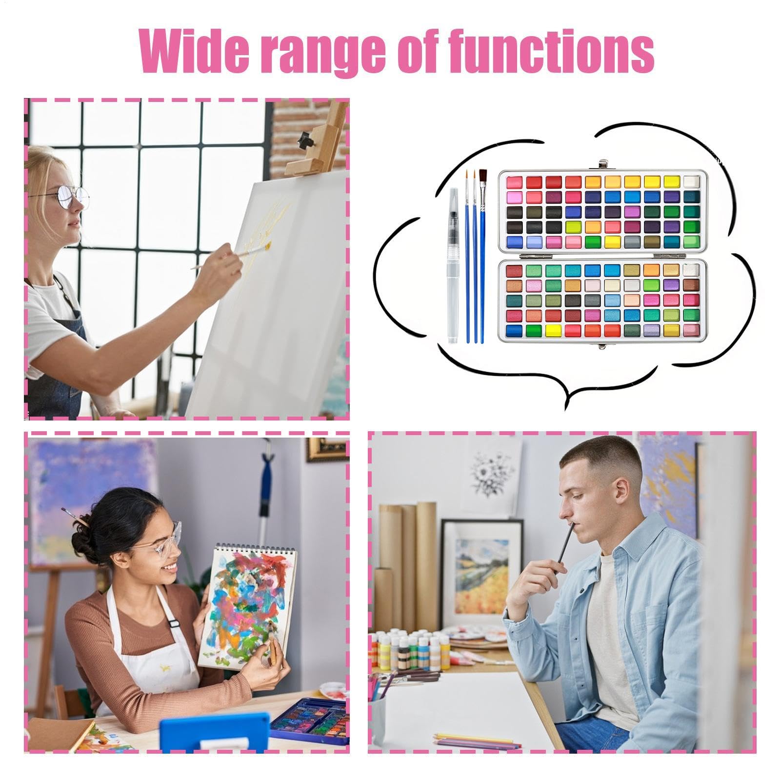 Set di pittura ad , forniture artistiche da disegno, kit