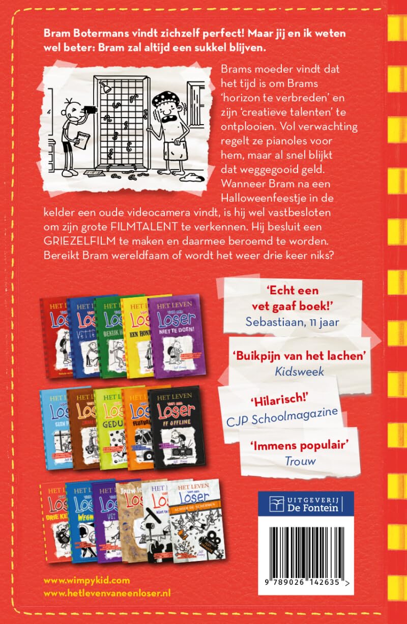 Drie keer niks (Het leven van een loser) (Dutch Edition)      Hardcover – May 24, 2017