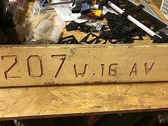 Milescraft 1212 SignPRO Sign Making Kit for Routers- 2.5 in. & 1.5 in ...