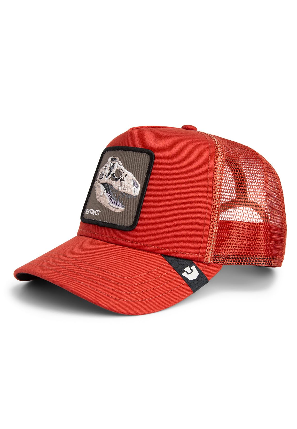 Goorin Bros. Trucker Cap The Extinct Skull Solar Red Size:OneSize