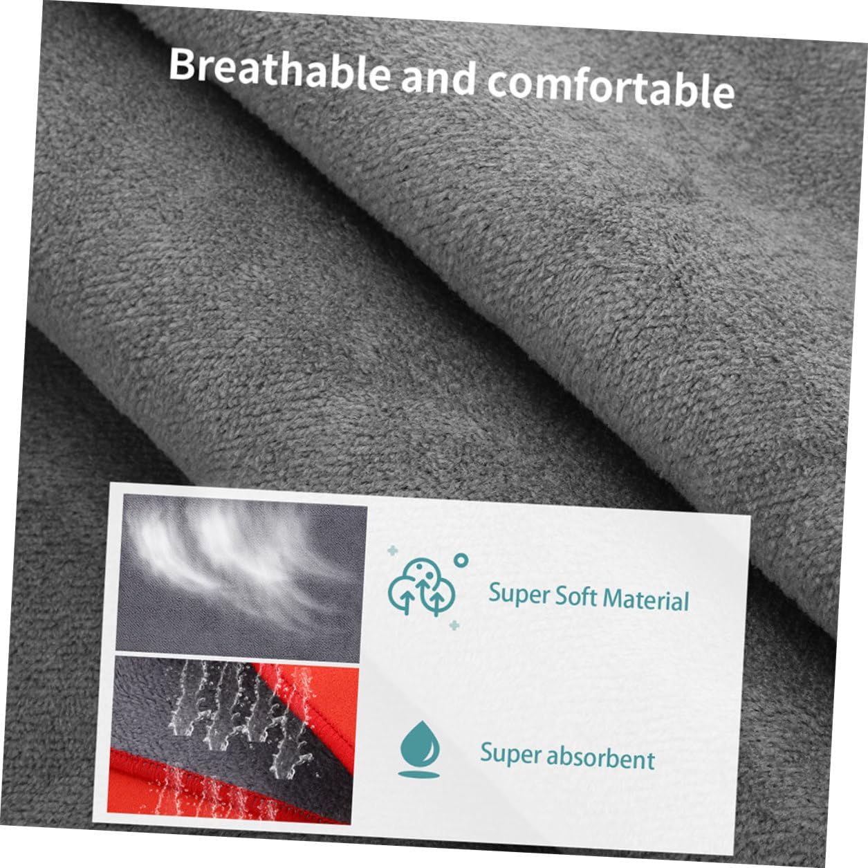 Car Drying Towels 3pcs Set Super Absorbent Microfiber Cleaning Cloths for Car Wash and Detailing, Reusable Soft Chamois Towels for Automotive Exterior Drying