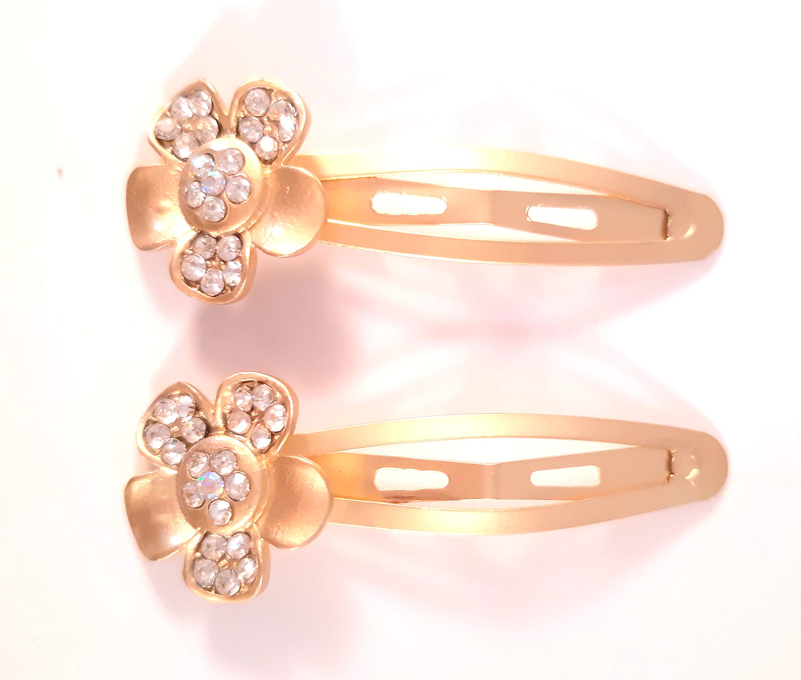 Sarvam Tic Tac Pins Floral Hair Pins Set of 2