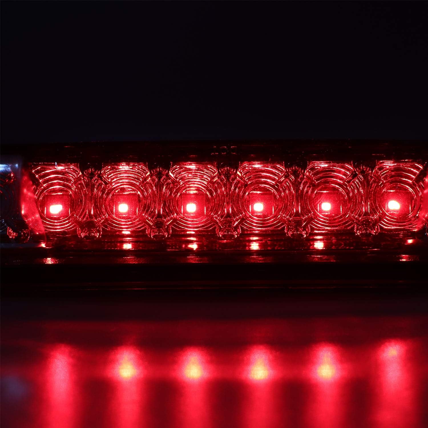 Tresound 3rd Brake light for 2007-2013 Chevy Silverado GMC Sierra 1500 2500HD 3500HD, Cargo Rear Lamp Third LED Brake Light High Mount Stop light