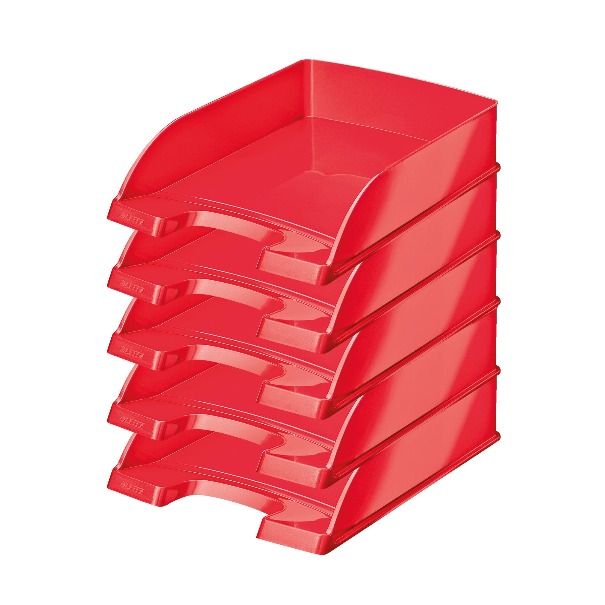 LEITZ Bac à Courrier Plus WOW, A4, Polystyrène, Violet