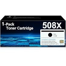 508X Black Toner Cartridge CF360X High-Yield Toner Replacement for HP 508X 508A Toner Cartridge for Color Laser Enterprise M552 M553 M553n M553x M553dh MFP M577dn M577z M577f M577 Printer 1-Pack