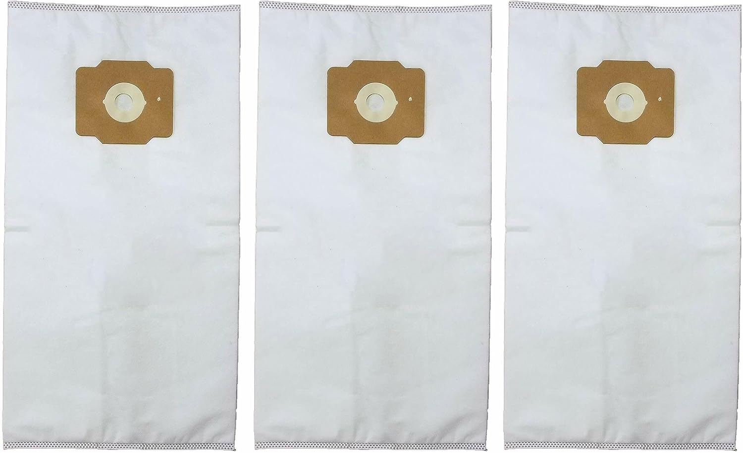Replacement 3-Pack 110360 110360A OX Style Vacuum Cleaner Bags for Eureka for Beam BU165 Fits 6 Gallon Model