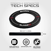 Vista 3 de Winmau Pro-Line Marco Circular para Diana de Dardos Profesional