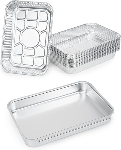 Stanbroil 93305 Bandeja de captura para Weber Genesis II 3 quemadores y Spirit 23 quemadores, bandeja de grasa con 15 revestimientos de aluminio