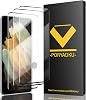 Pack of 3 for Samsung Galaxy S21 Ultra Tempered Glass Film 9H Hardness Fingerprint Compatible HD Clear Screen Protector Glass for Samsung S21 Ultra 5G
