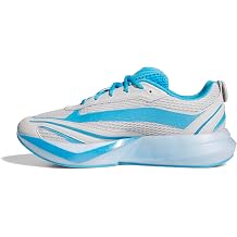 adidas Mens Lightblaze Glow Lace Up Sneakers Shoes Casual - Blue, White