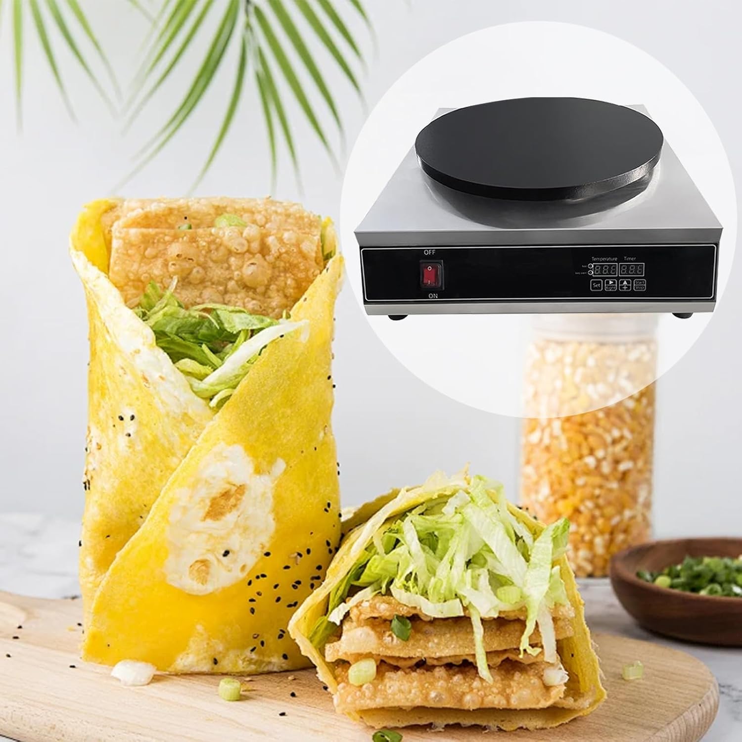 Crispy Crepes and Crepe Maker
