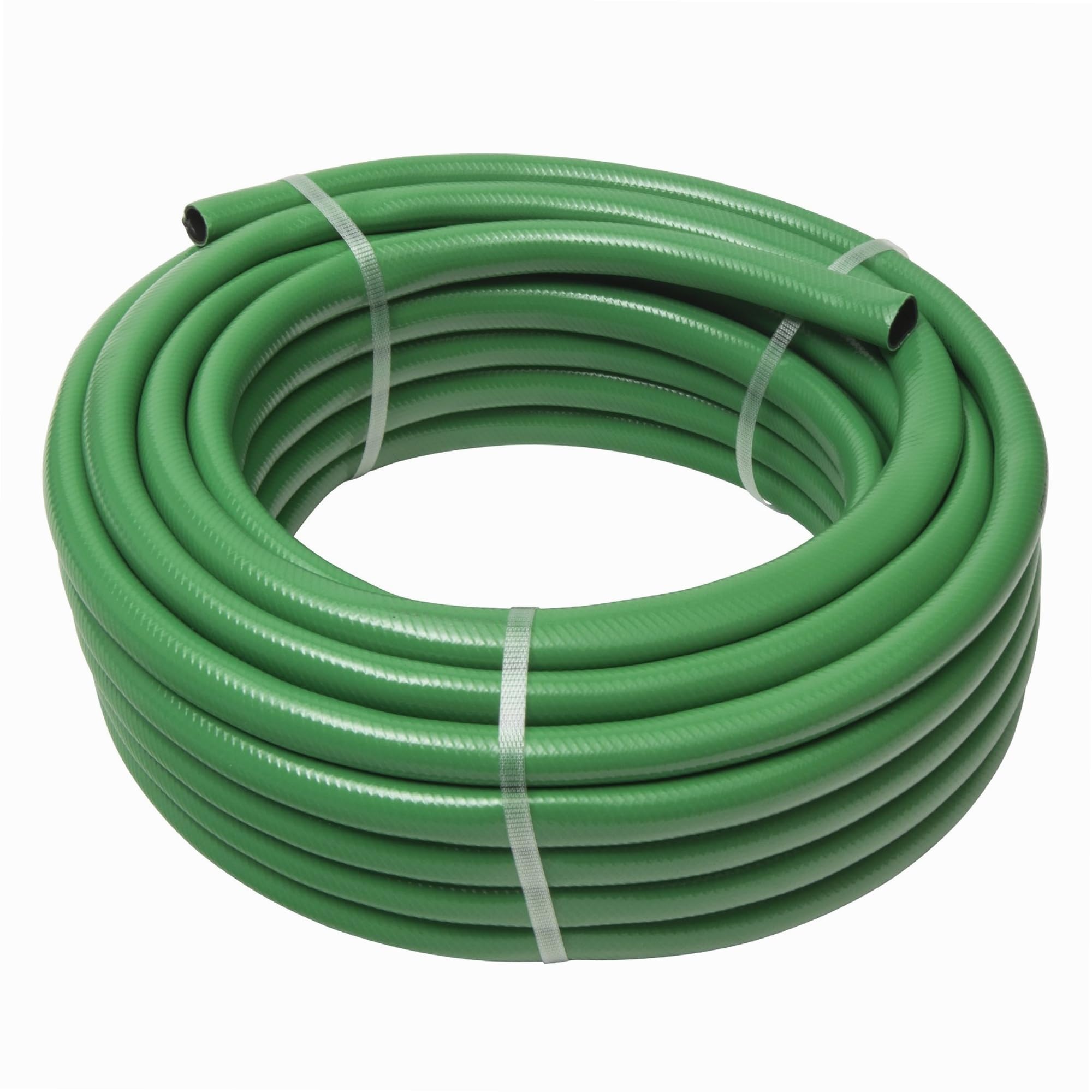 WERKA PRO Tuyau d'Arrosage Guipé Vert Ø19mm - 20m - 3 Couches Armées - Anti UV & Algues - Pression Max 19 Bars - Température