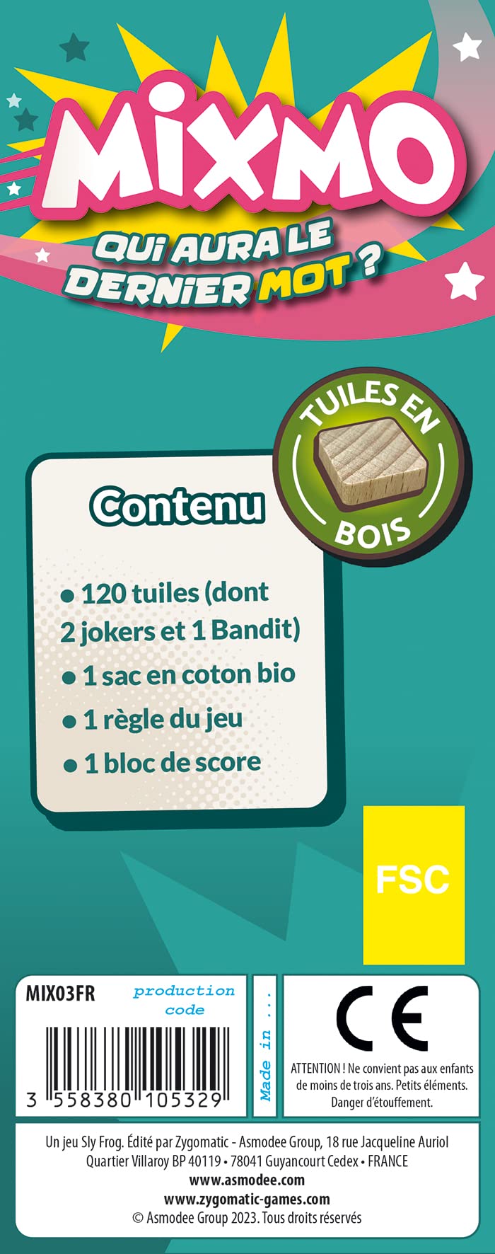Mixmo Éco-pack - Family Boardgames | Playin