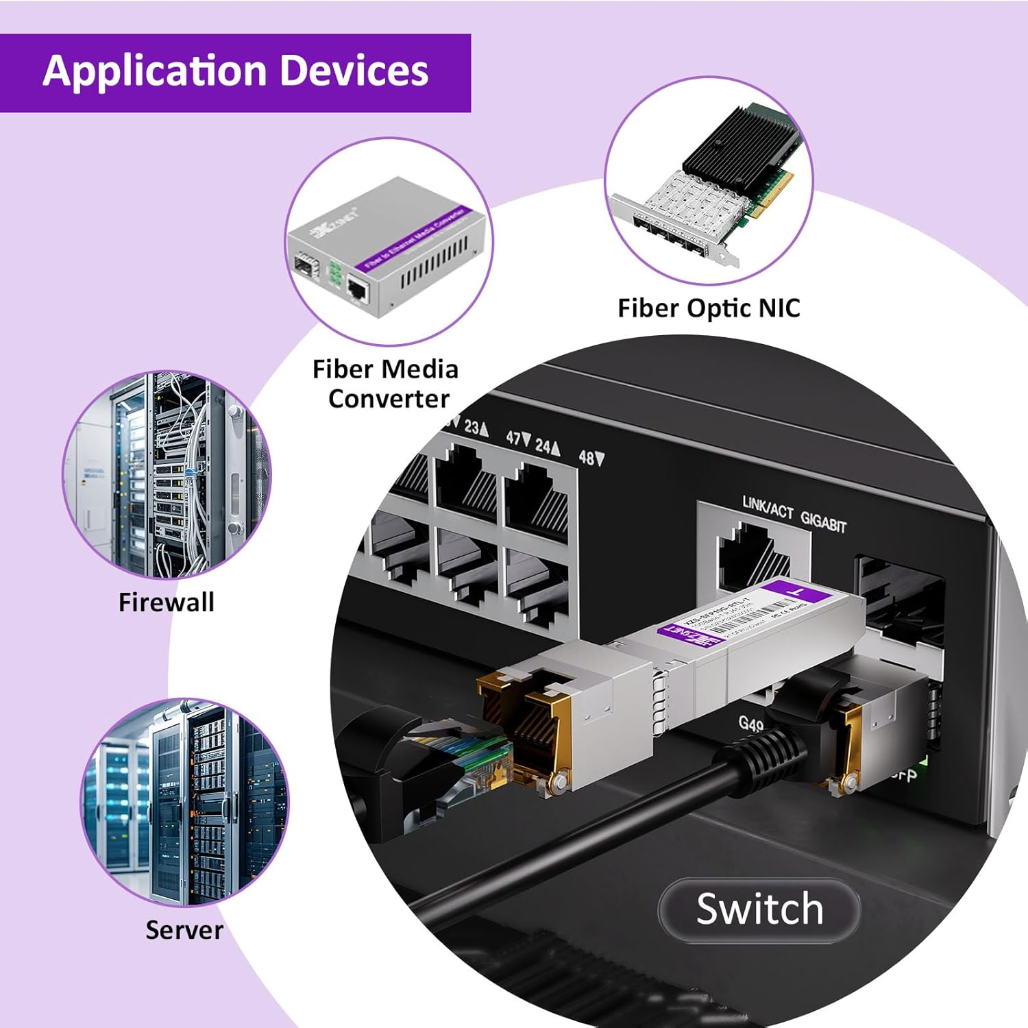 10GBASE-T SFP+ to RJ45 Transceiver, 1/2.5/5/10G Multi-Rate Copper SFP+ to Ethernet Module for Cisco SFP-10G-T-S, Ubiquiti UniFi UF-RJ45-10G, Mikrotik S+RJ10, Meraki , Netgear, D-Link and More, 2 Pack
