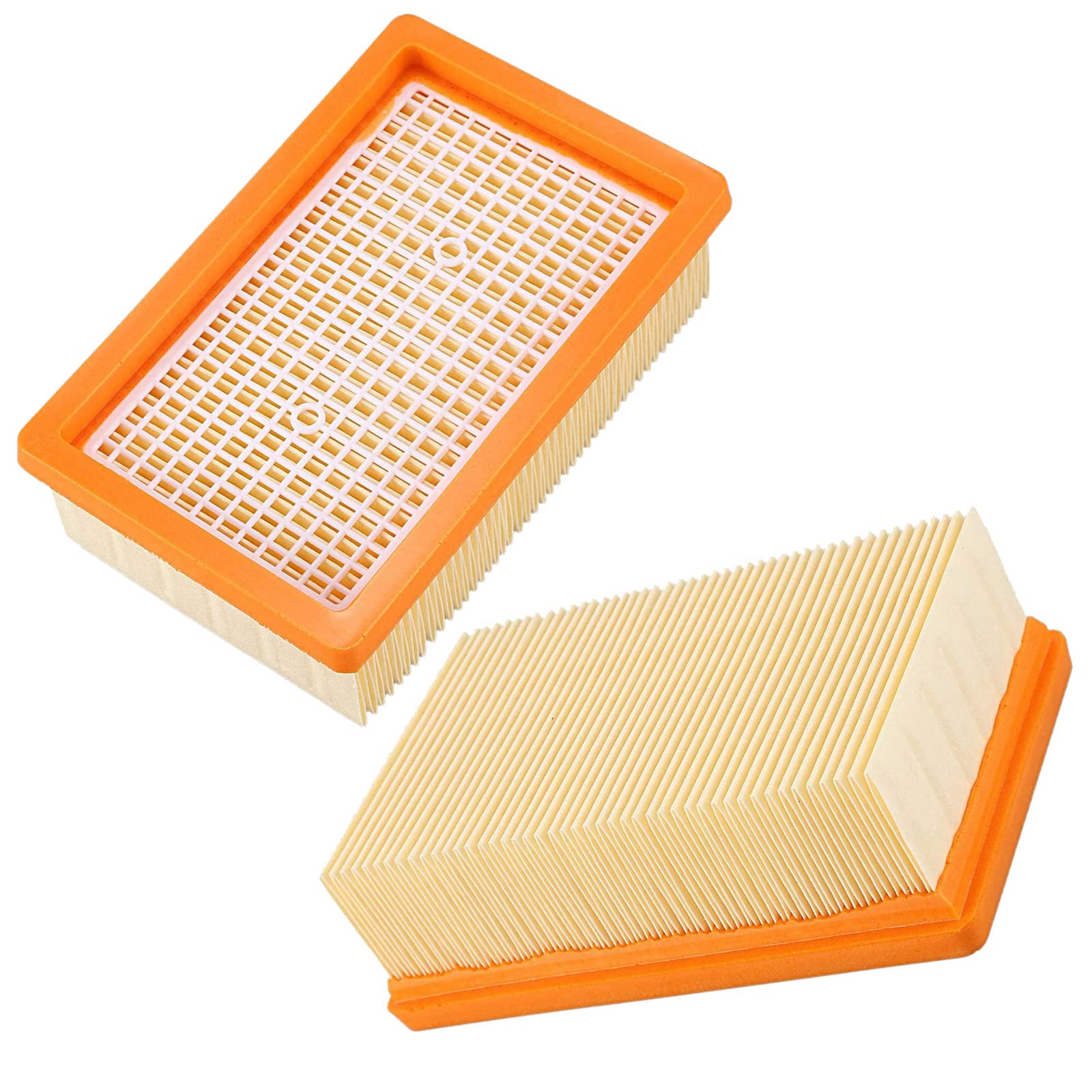 vhbw Set 3X Flachfaltenfilter kompatibel mit Kärcher MV4, MV5, MV6, WD4, WD5, WD6 Staubsauger - Filterelement - Ersatz für 2.863-005.0, KFI 4410 vhbw Set 3X Flachfaltenfilter kompatibel mit Kärcher MV4, MV5, MV6, WD4, WD5, WD6 Staubsauger - Filterelement - Ersatz für 2.863-005.0, KFI 4410