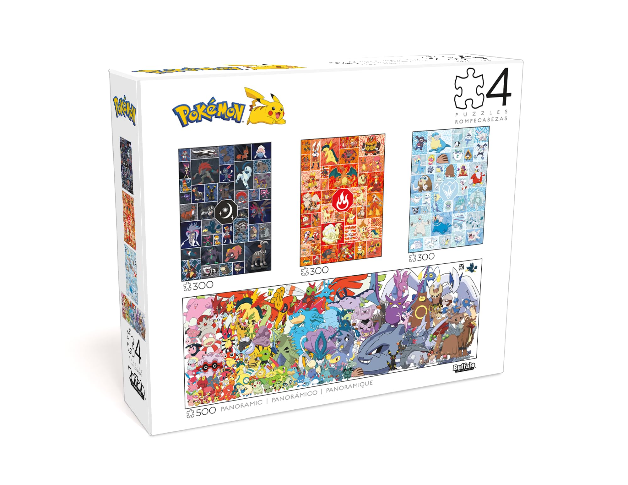 31% Off Buffalo Games Pokémon 4-in-1 Puzzle Set