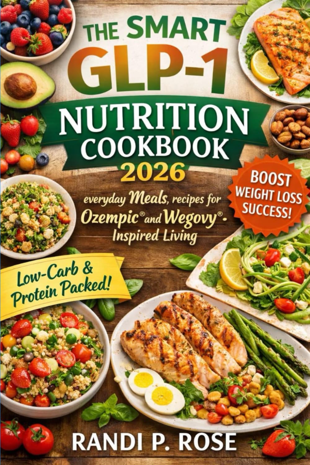 THE SMART GLP-1 NUTRITION COOKBOOK 2026: everyday meals recipes for Ozempic® and wegovy®-Inspired Living