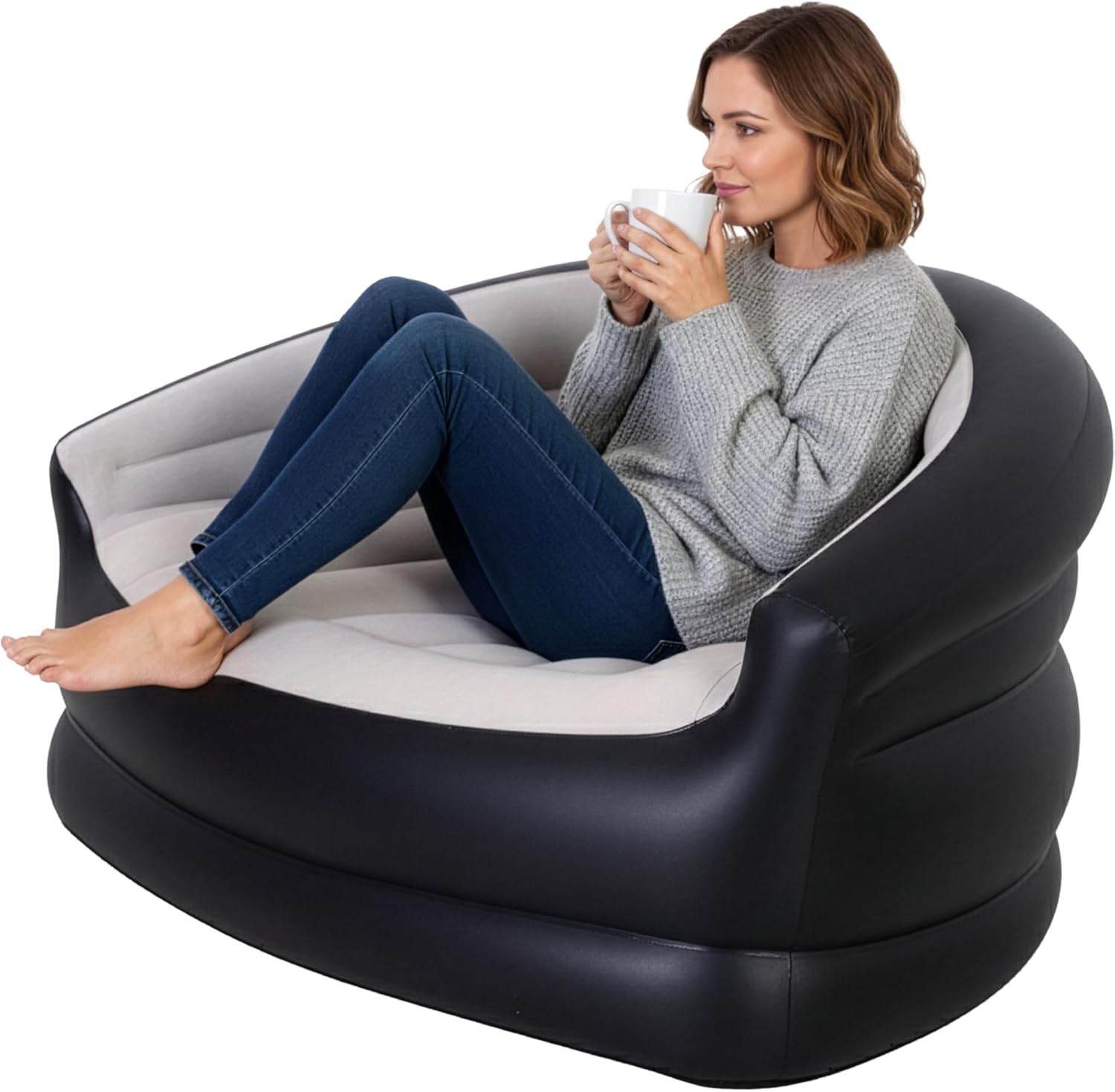 AVENLI inflatable sofa 138 x 87 x 71 cm