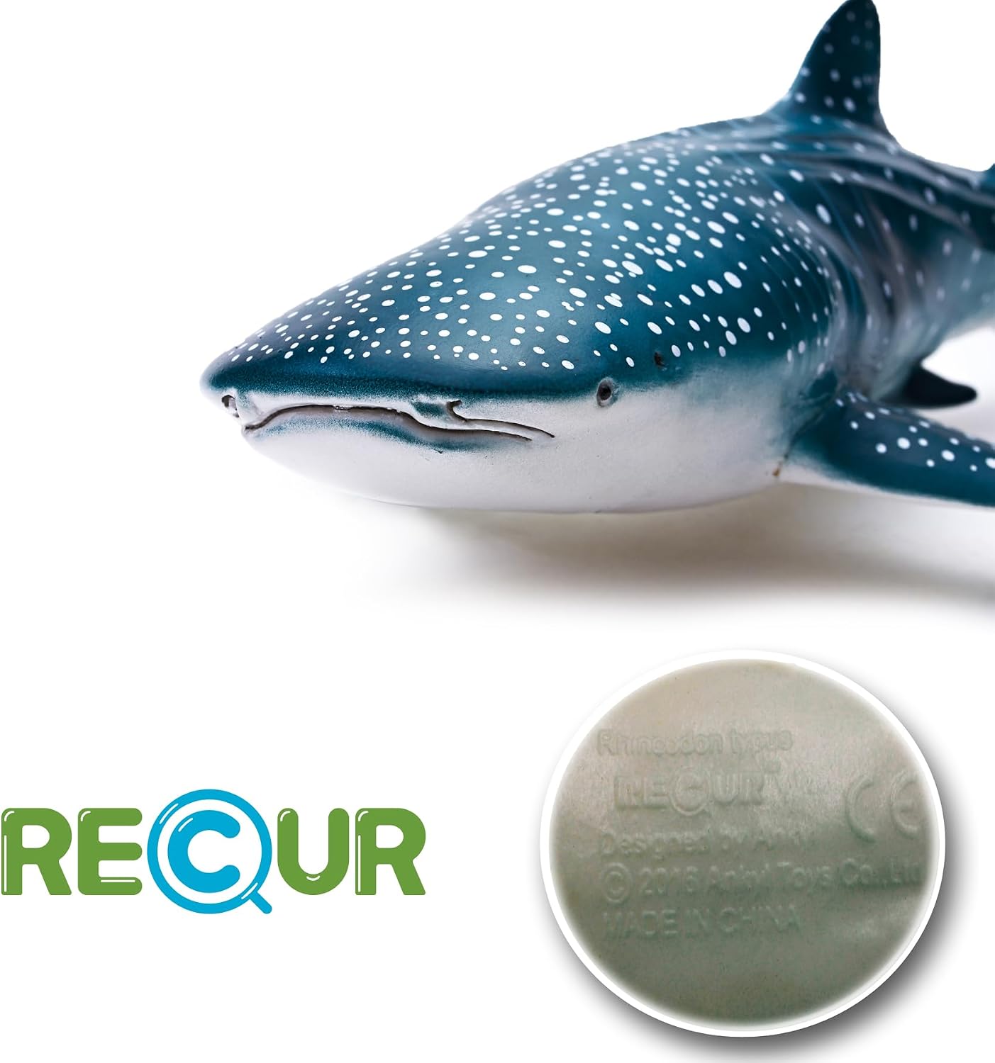 Gemini&Genius Sea Animal Whale Shark Action Figure Wild Model Toy Soft Rubber Realistic Ocean Educational and Role Play Toys for Kids