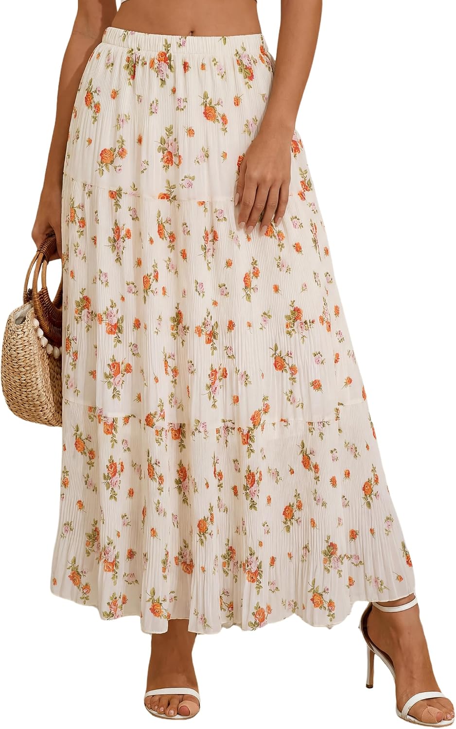 Floral Maxi Skirt
