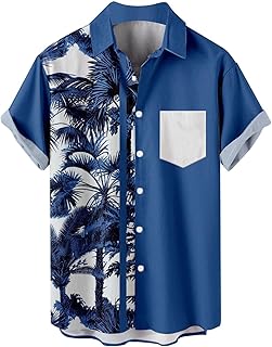 Camisa transpirable cómoda para el tiempo libre Tendencia de ocio Impresión digital 3D Camisa de manga corta Vintage Moda Talla Grande Festival Camisa