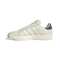 adidas Grand Court Base 2.0 Shoes, Scarpe Uomo, Orbit Grey, off White, Legend Ivy, 46 2, 3 EU