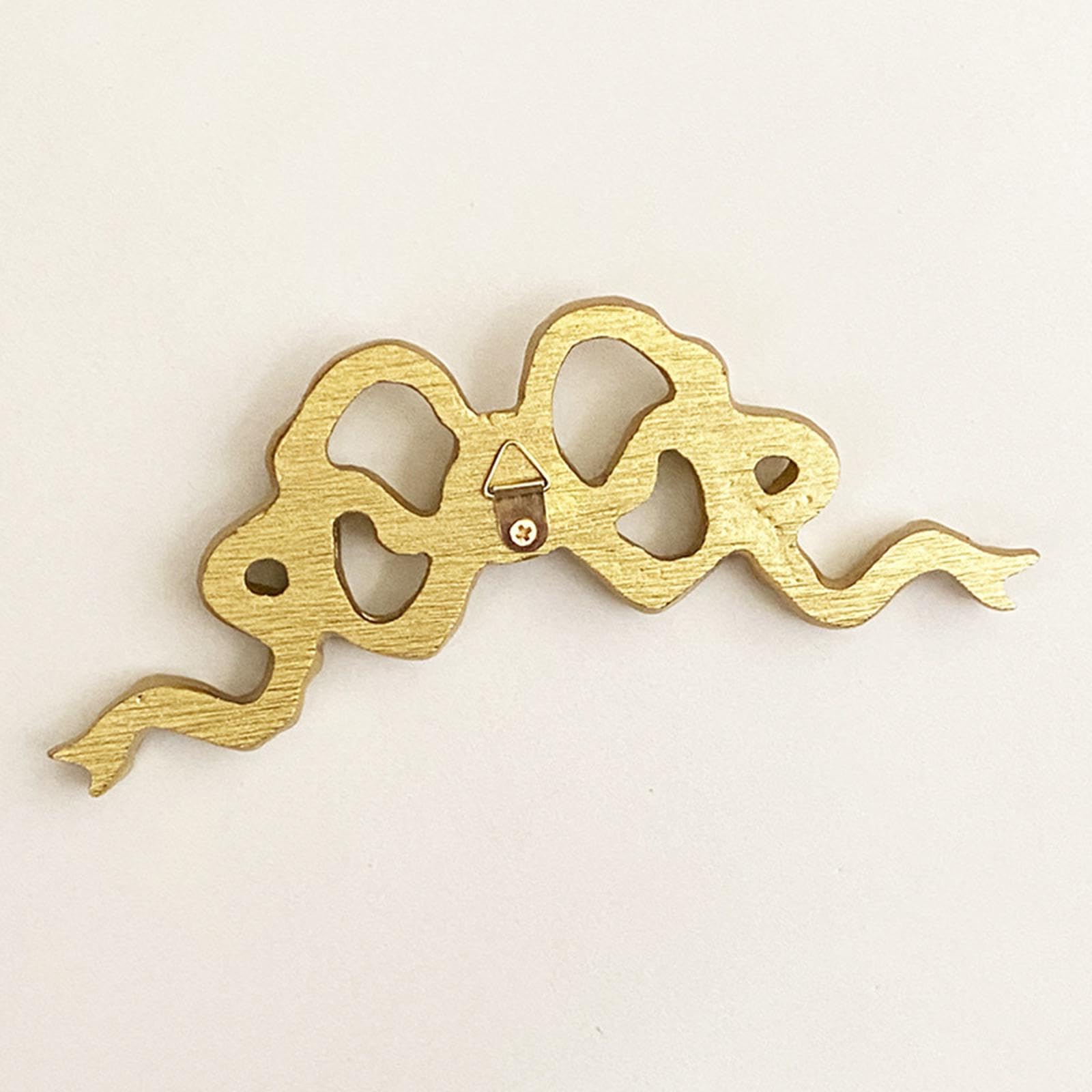 Solid brass Bow wall hangers for behind artwork or mirrors, etc- Vintage Brass Bow Wall - Etsy main image 2
