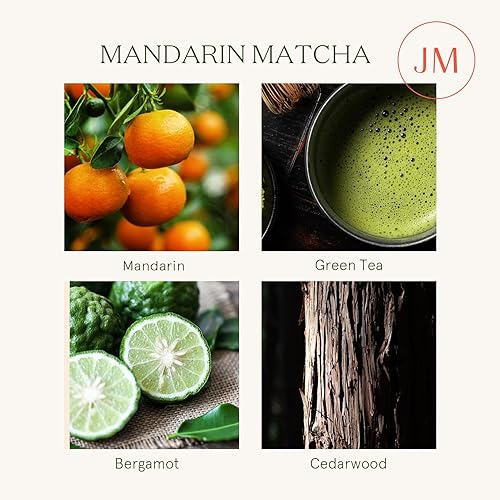 Miniatura 33 de LA JOLIE MUSE Velas perfumadas para el hogar, vela perfumada de peonía de maracuyá, cera de soja natural, 80 horas de combustión, velas de regalo