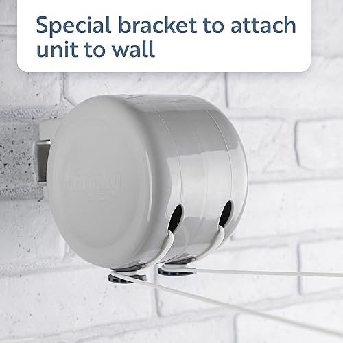 Miniatura 6 de Minky Homecare - Tendedero retráctil