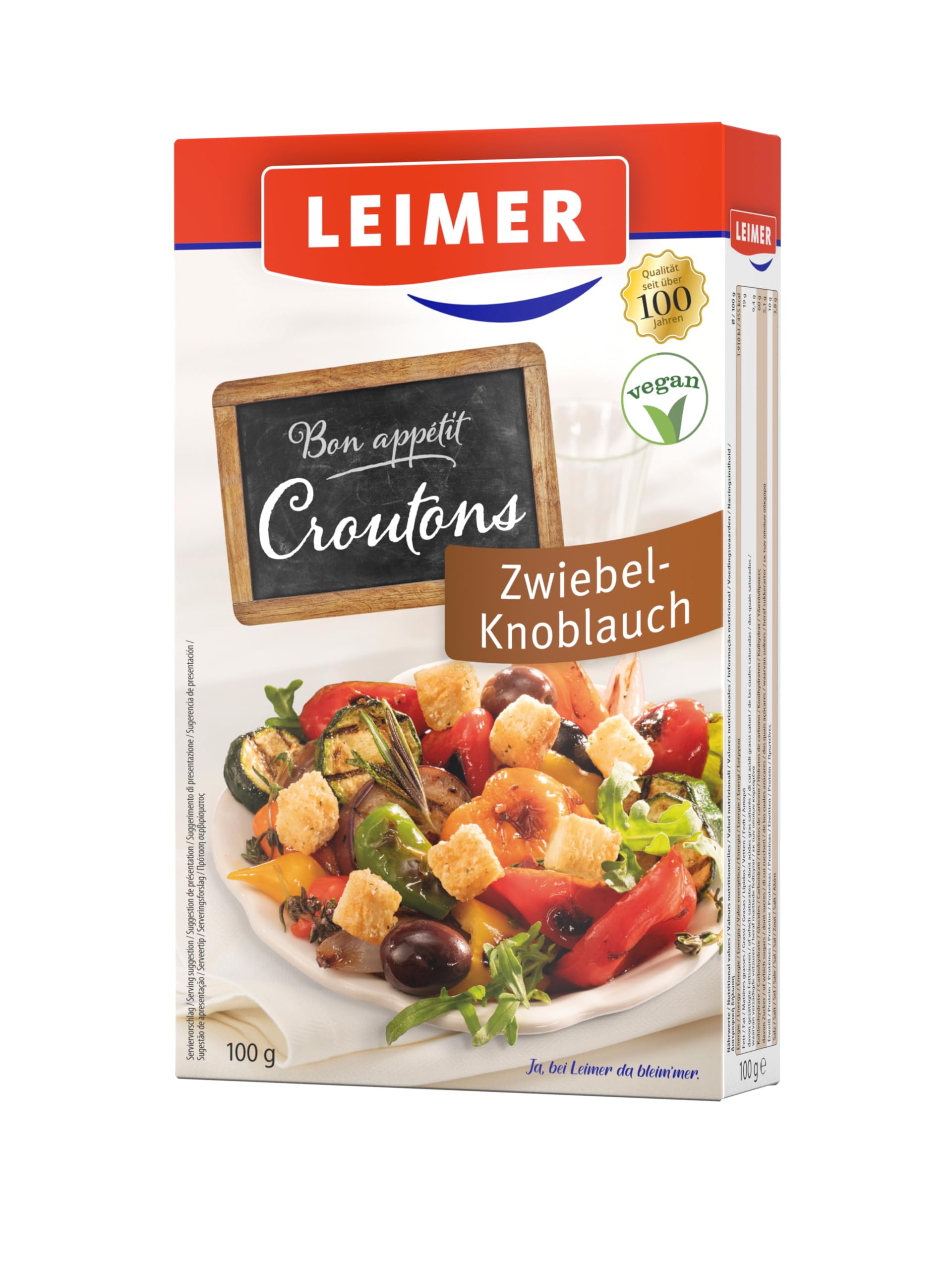 Leimer Croutons Zwiebel/Knoblauch, 5er Pack (5 x 100 g)