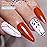 Double Rhythm 0.5Oz Gel Polish Pure Sheer Same Color Same Bottle Soak Off 15ML Gel Polish Manicure Salon Nail Art DIY at Home for Women (Pumpkin Orange-A1100)