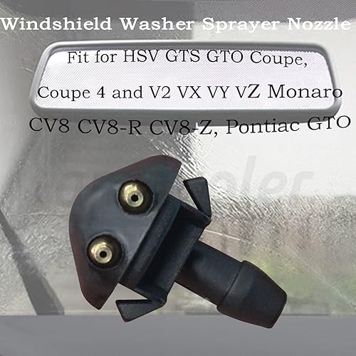 Miniatura 3 de Boquilla para lavaparabrisas, accesorio de repuesto para HSV GTS GTO Coupe, Coupe 4 y V2 VX VY VZ Monaro CV8 CV8-R CV8-Z, Pontiac GTO (2 unidades)