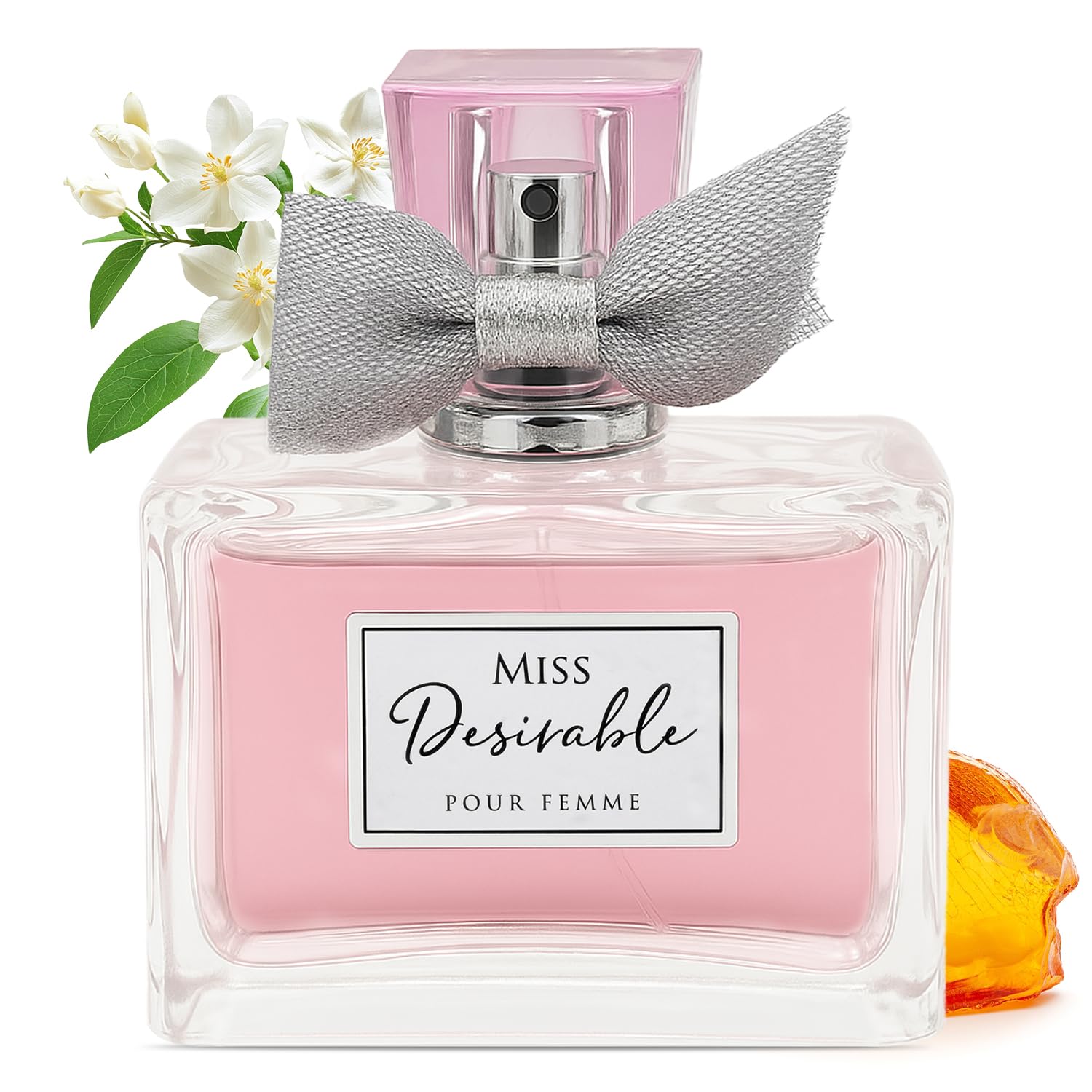 Miss Desirable Perfume for Women | Inspired by Miss Deor | Feminine Floral Perfume with Strawberry, Rose, and Vanilla | Eau de Parfum -100ml | Long-Lasting Elegant Fragrance