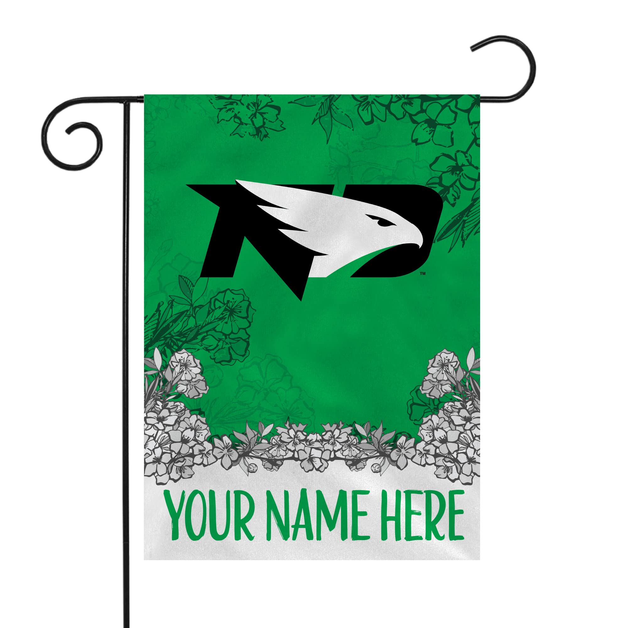 Rico Industries NCAA Standard/Primary Personalized Garden Flag