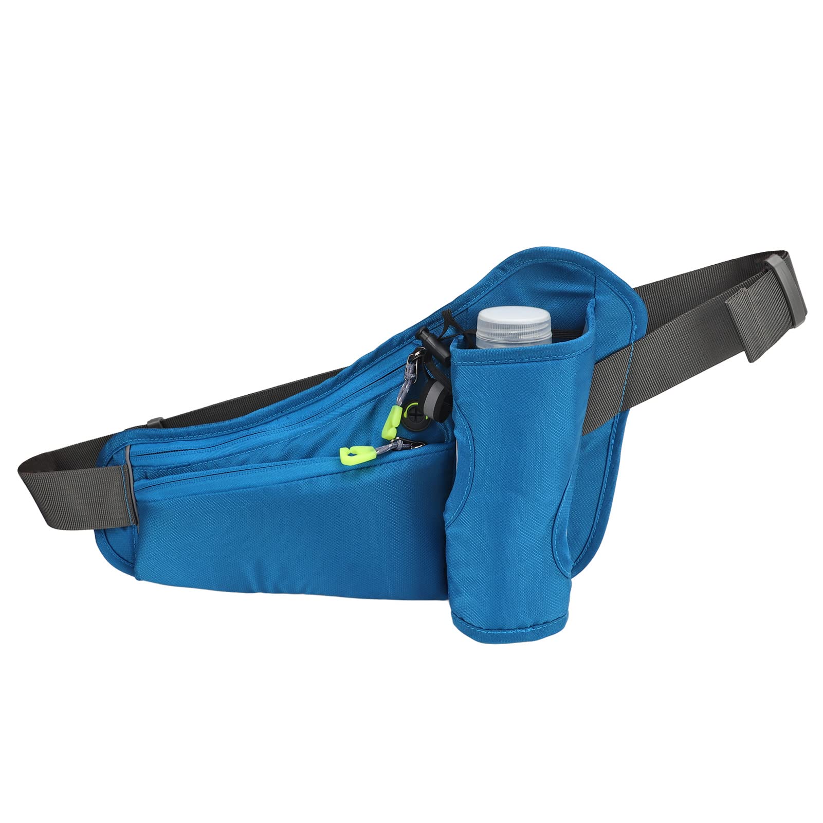 Waist Pack, Reflective Breathable Running Belt Hydration Waist Pack Waterproof for Sports (Blue)