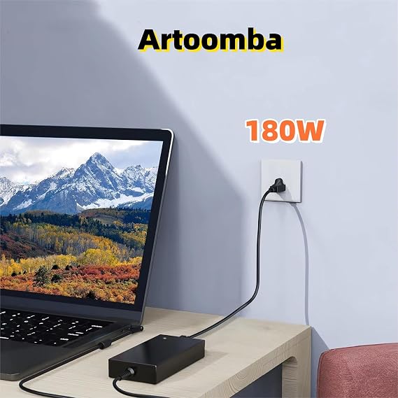 180W 19.5V 9.23A AC Power Adapter Charger Cord fit for Dell Alienware 15 R3 M14X M15X Precision 7510 Precision 17 7710 M4600 M4700 M4800 74X5J JVF3V DA180PM111 Laptop