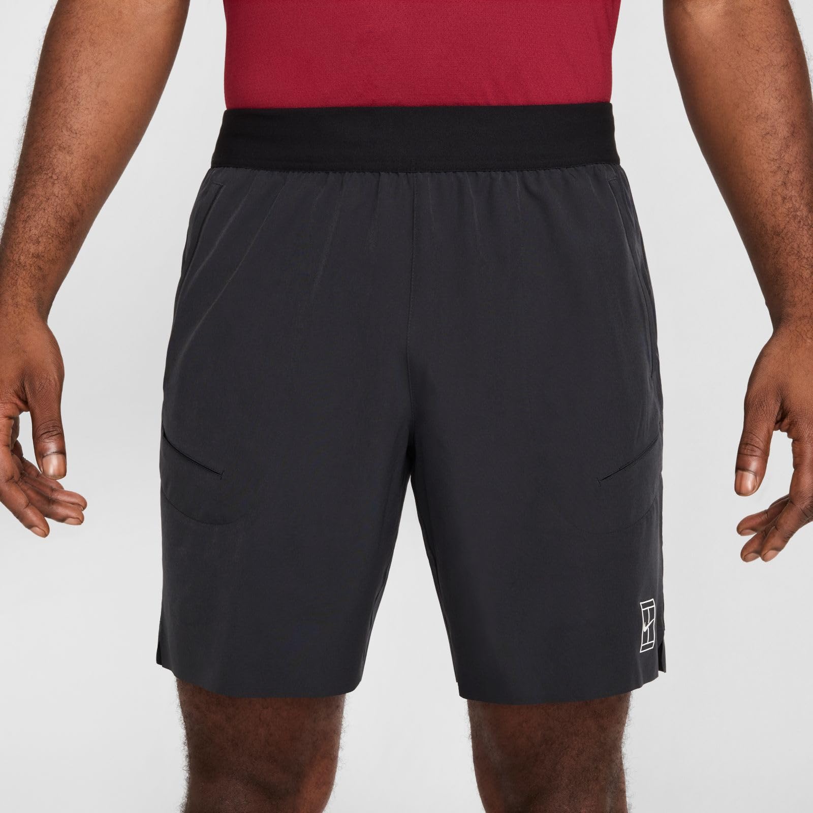 Nike - Nikecourt Advantage Dri-Fit Tennisshorts (Herren, Ca. 20,5 Cm), Pantaloncini da Tennis Dri-Fit (Circa 20,5 cm) (Uomo) Uomo