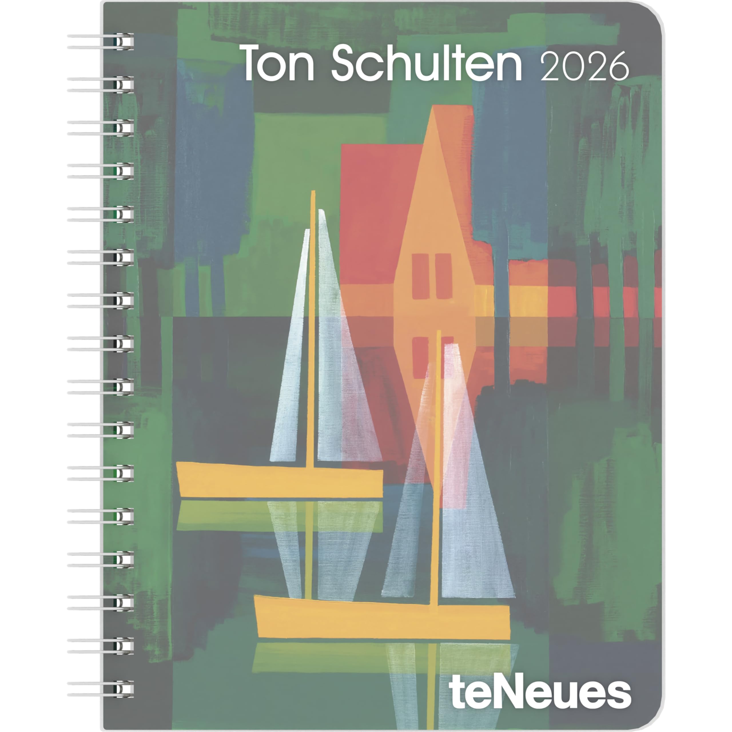 Ton Schulten 2026 - Diary - Buchkalender - Taschenkalender - Kunstkalender - 16,5x21,6: Diary