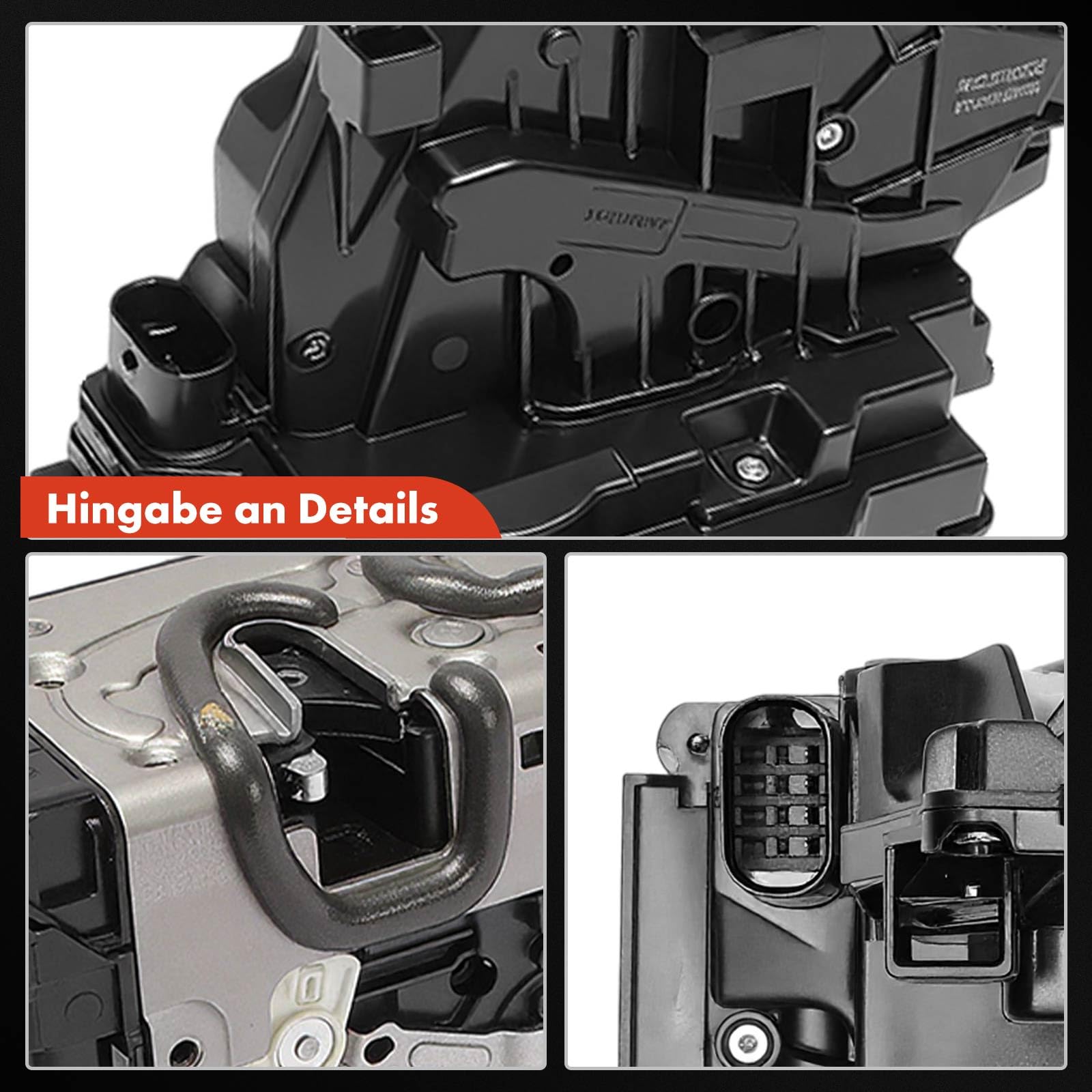 Frankberg Serratura per portiera posteriore destra dell'auto 997302601 | Compatibile con: EQS V297